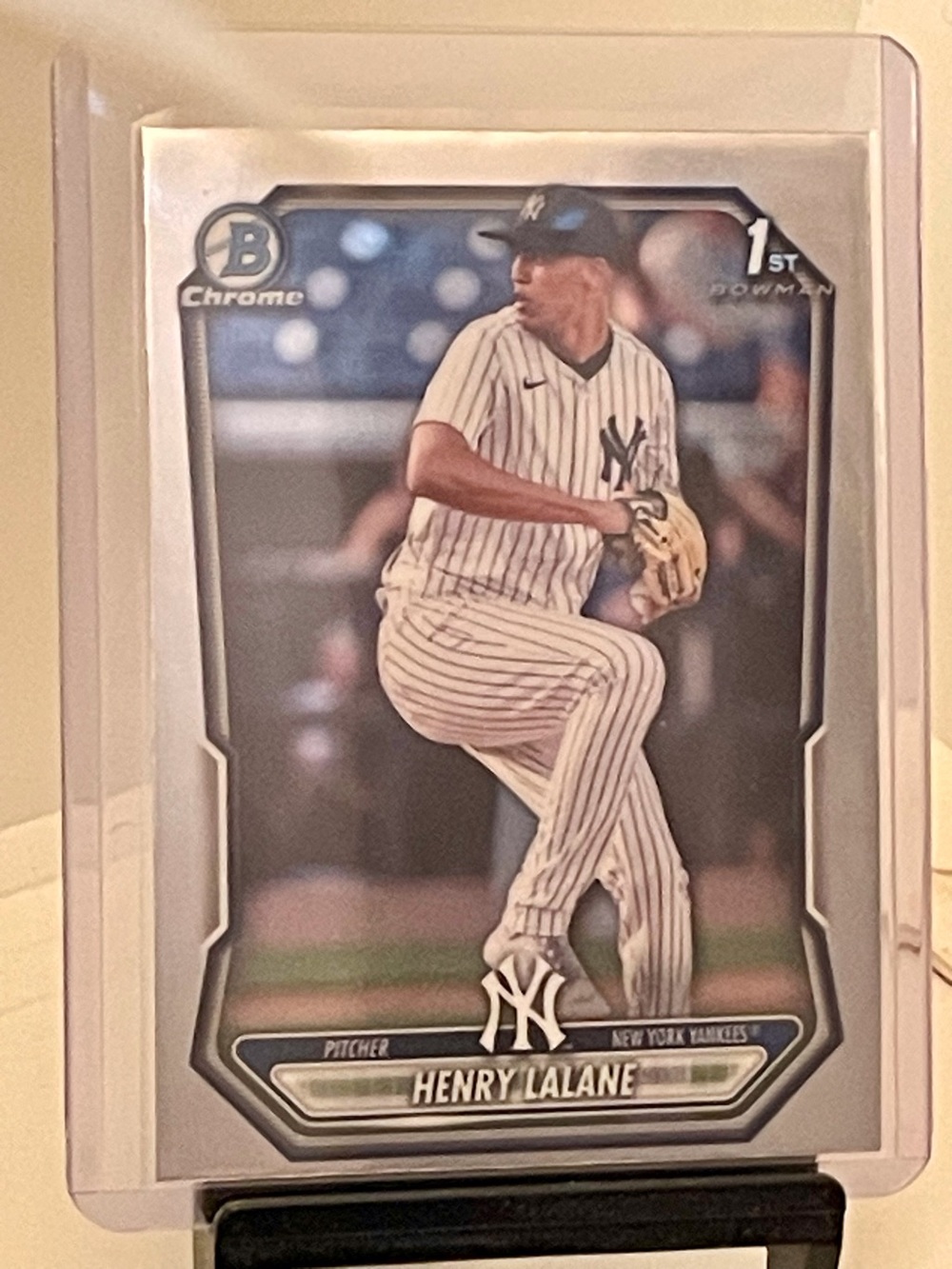 Henry Lalane 2026 Bowman Chrome 1st draft rookie card